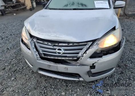 2015 Nissan Sentra Fe+ S/S/Sl/Sr/Sv from USA, damaged, VIN 3N1AB7AP7FL670632